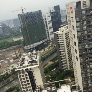 萬(wàn)科金域藍(lán)灣高空?qǐng)D片